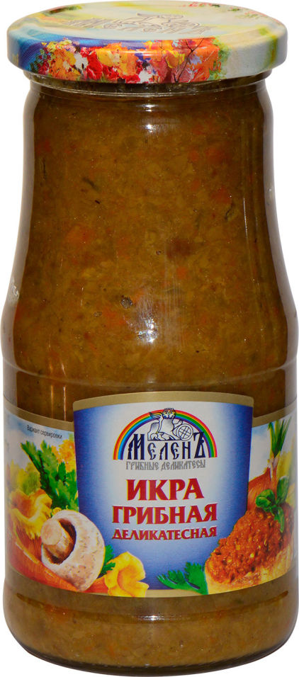 

Икра Меленъ Деликатесная грибная 480г