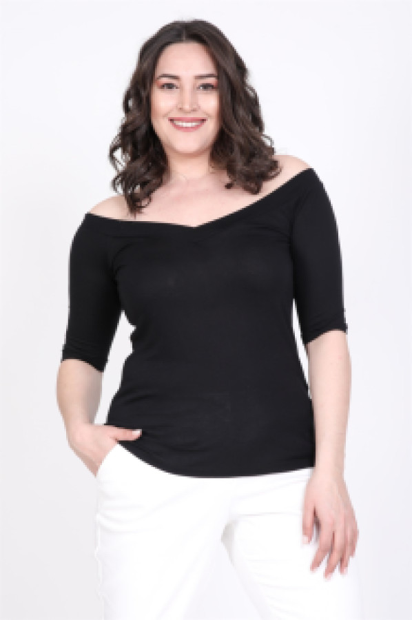 

Лонгслив женский My Line Moda 766 черный 3XL (доставка из-за рубежа), 766