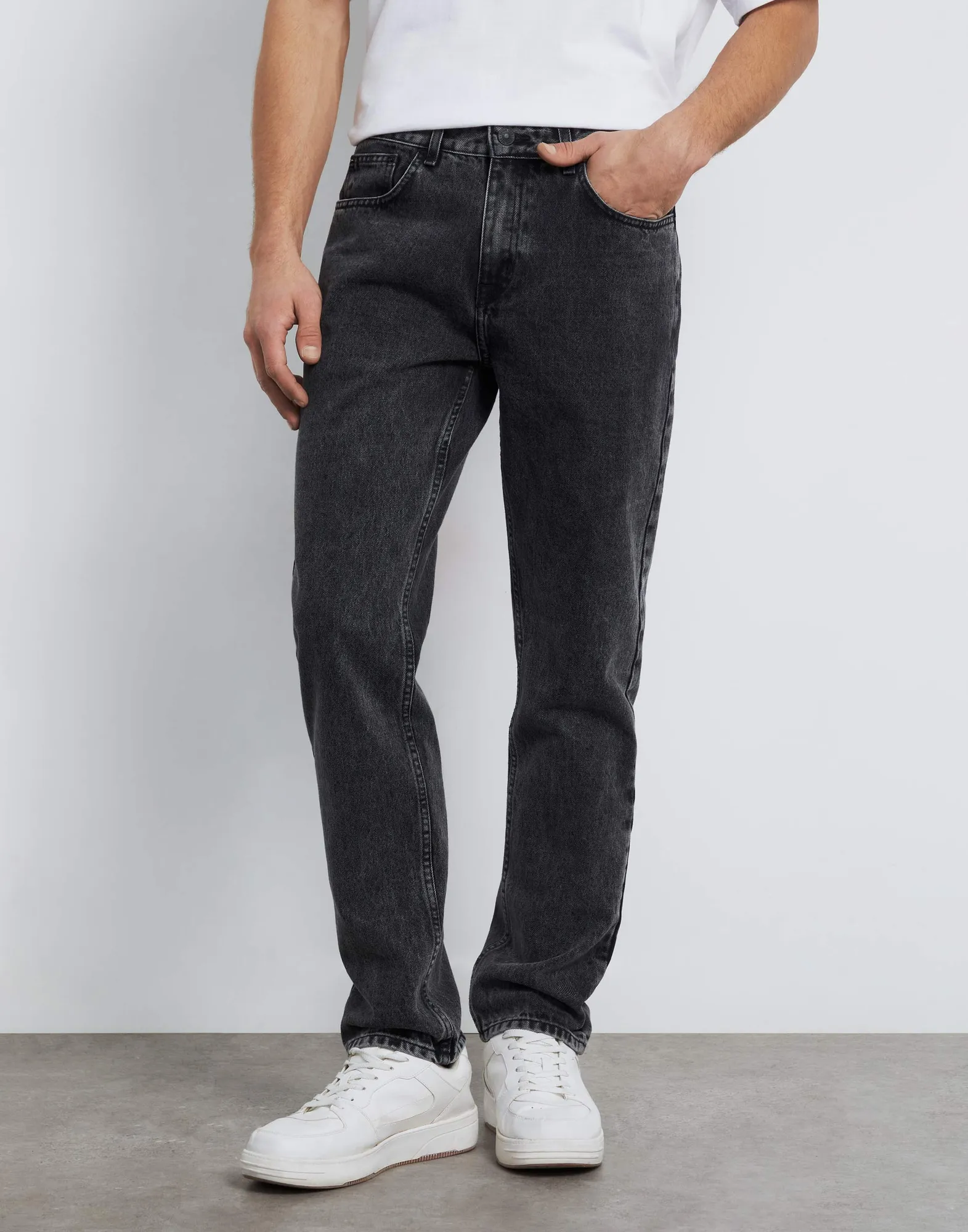 

Джинсы мужские Gloria Jeans BJN015786 серые 40/176, Серый, BJN015786