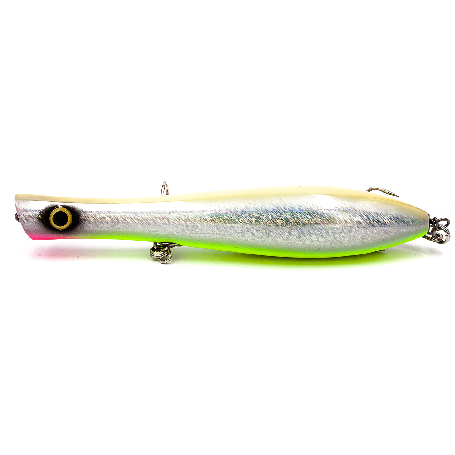 

Воблер Creek Chub Pin Popper 155 г, 229 мм, Funne Bone, 1 шт, Серебристый, Pin Popper