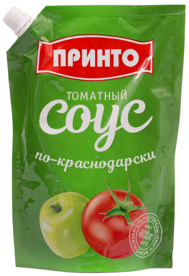 

Соус Принто по-краснодарски томатный 400г