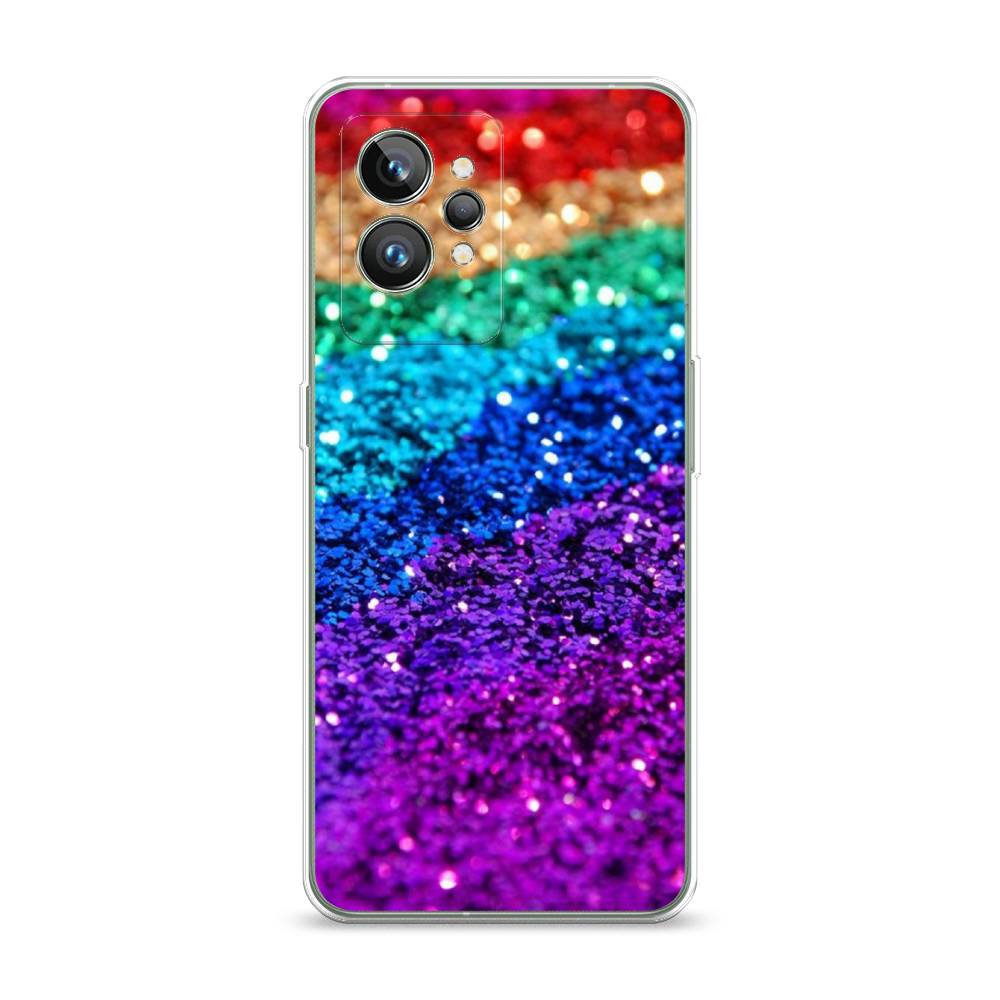 

Чехол Awog на Realme GT 2 Pro "Блестящая радуга рисунок", Разноцветный, 258650-3
