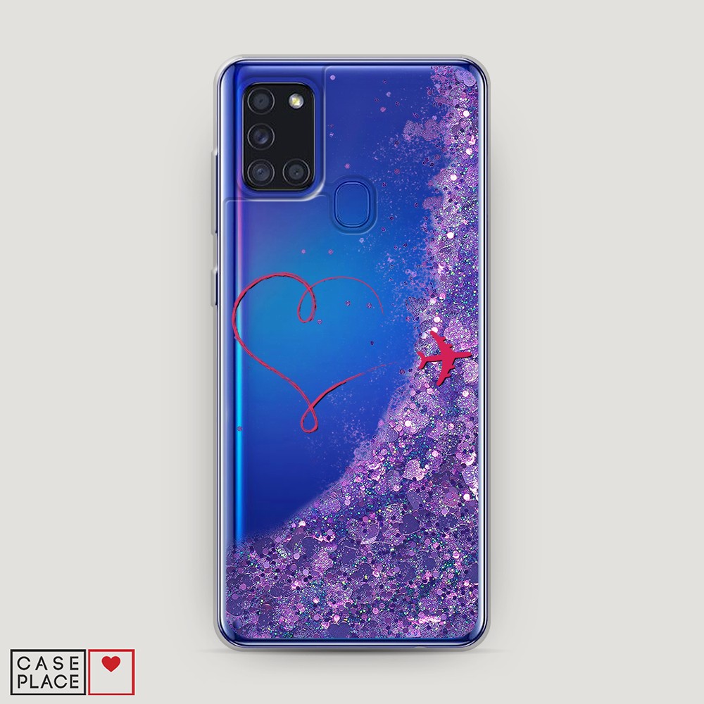 

Чехол Awog на Samsung Galaxy A21s / Самсунг A21s "Сердце и самолет", Разноцветный, 2100292-1