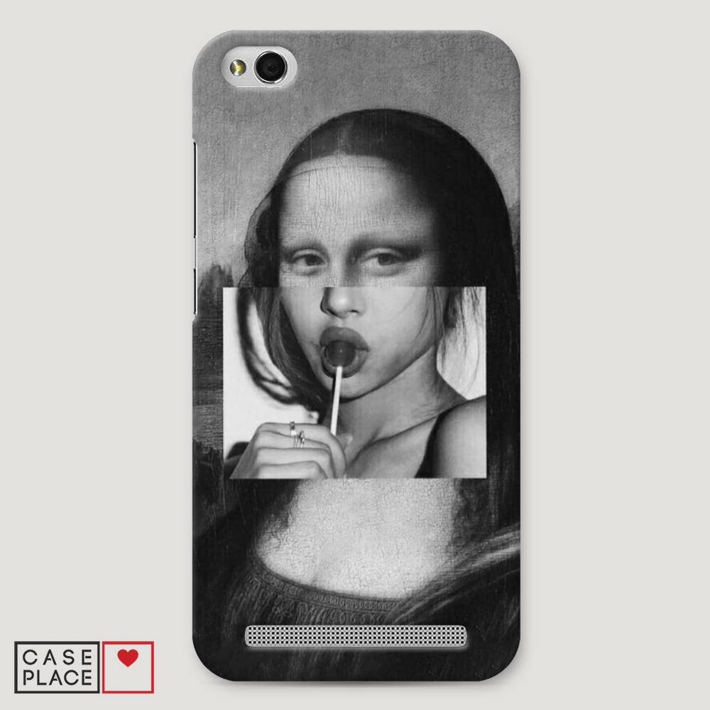 

Пластиковый чехол "Mona Lisa sucking lollipop" на Xiaomi Redmi 5A, 32820-7