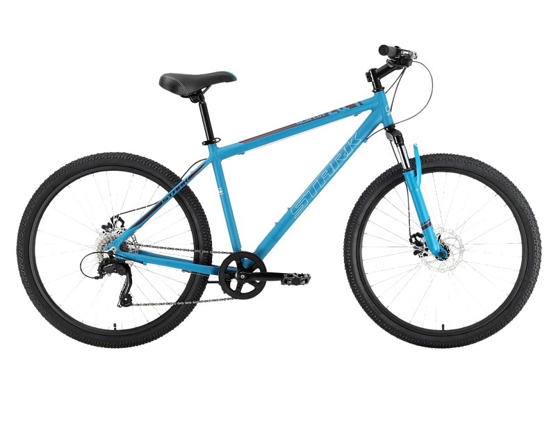 Горный велосипед Stark Respect 26.1 D Microshift, год 2022, цвет Синий-Черный, ростовка 20