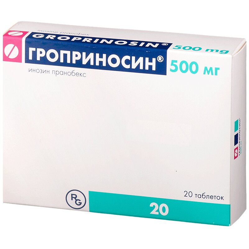 

Гроприносин таб.500мг №20