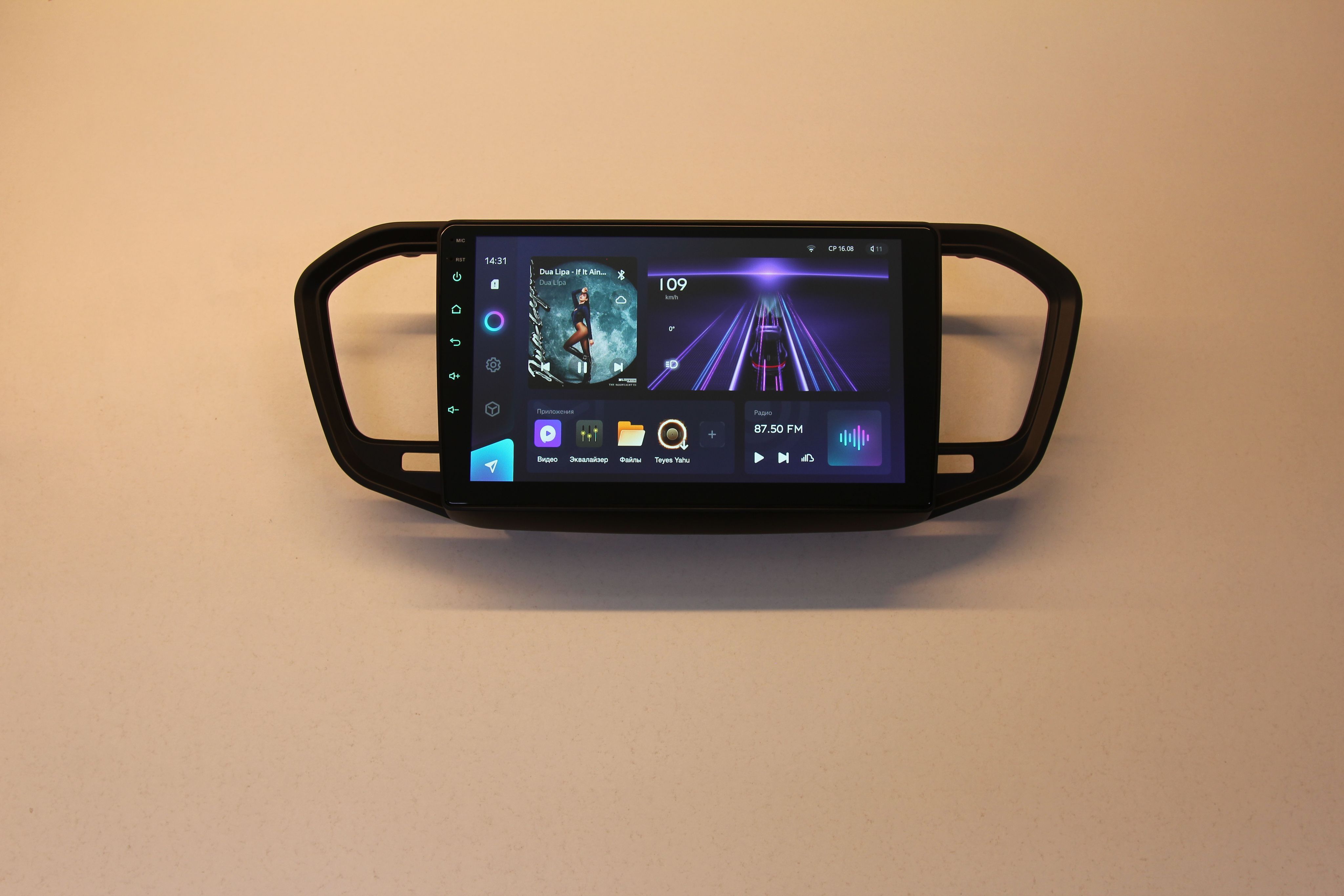 Магнитола TEYES LADA VESTA 2023 г CC3L 464ГБ Android 10 IPS экран DSP 4G модем чип- 4489000₽