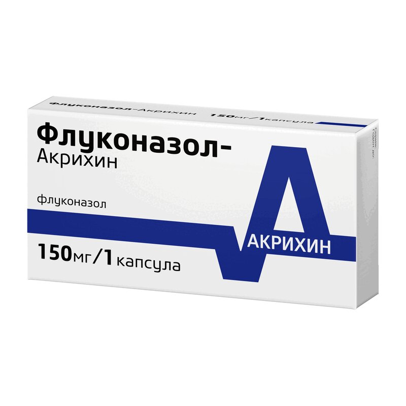 Купить Флуконазол-Акрихин капс.150мг №1, Polpharma