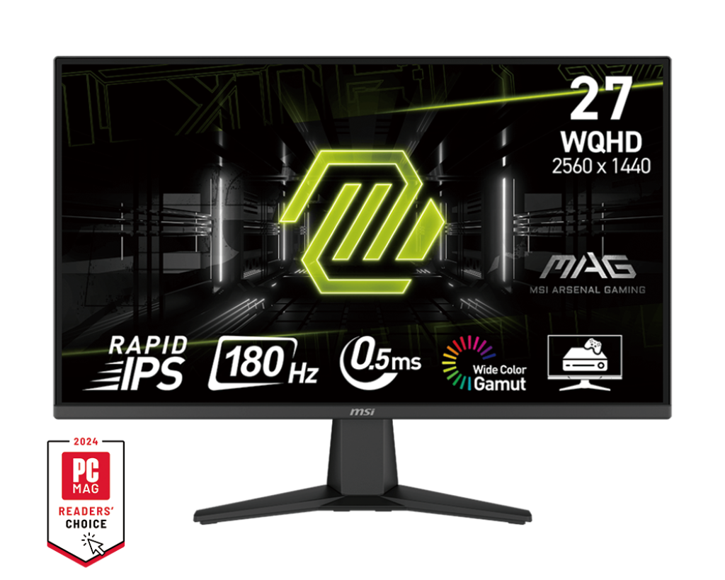 

27" Монитор MSI MAG 275QF черный 180Hz 2560x1440 IPS, MAG 275QF