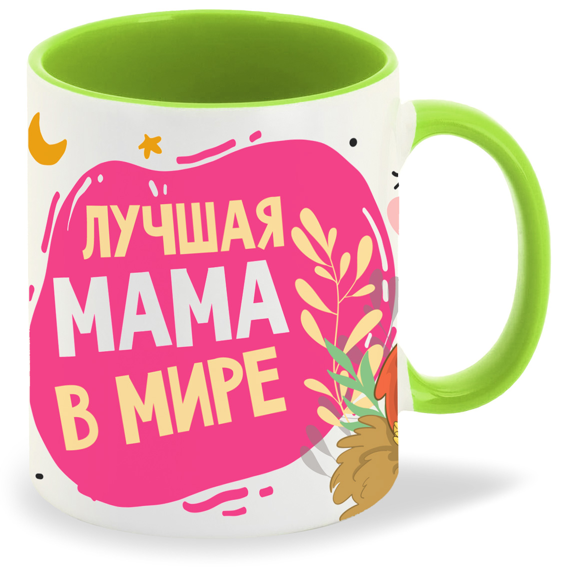 

Кружка CoolPodarok Прикол Семья Лучшая мама в мире, Прикол Семья Лучшая мама в мире