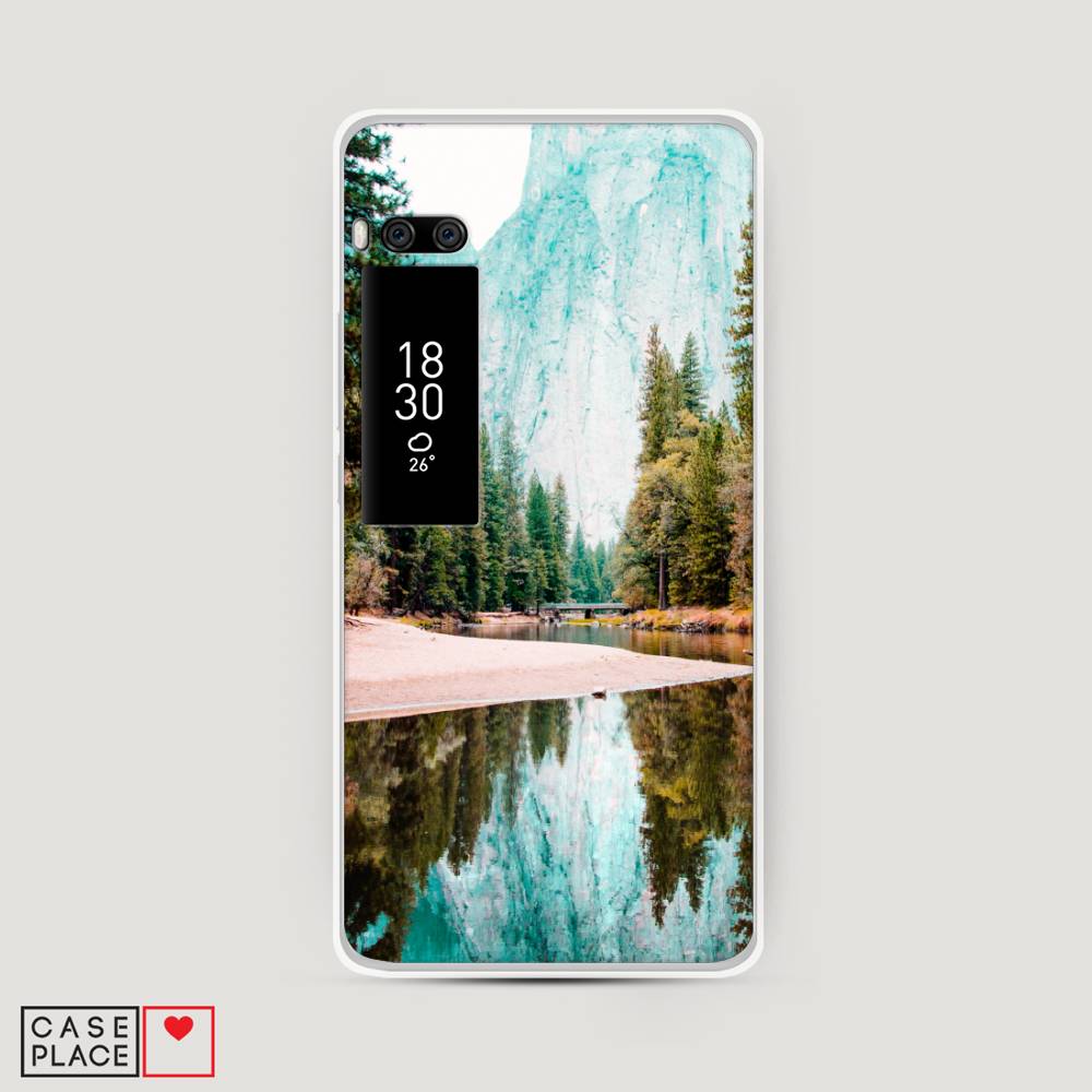 

Чехол Awog на Meizu Pro 7 "Горы 11", Зеленый;голубой, 71850-4