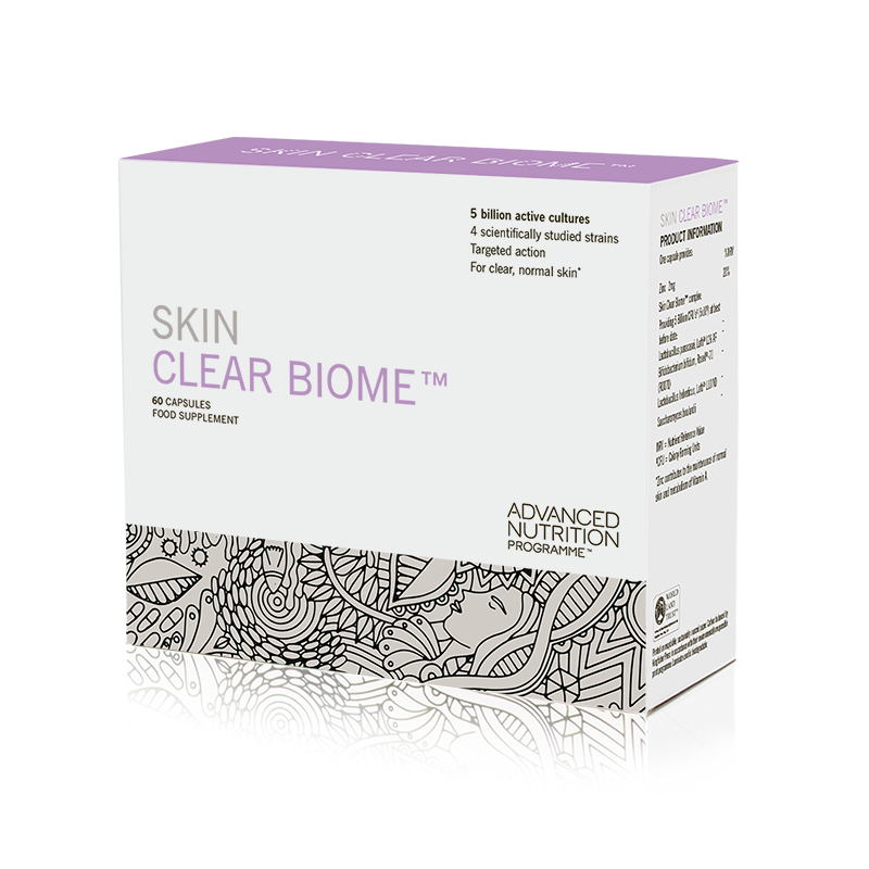 Комплекс пробиотиков Advanced Nutrition Programme Skin Clear Biome капс. 60 шт