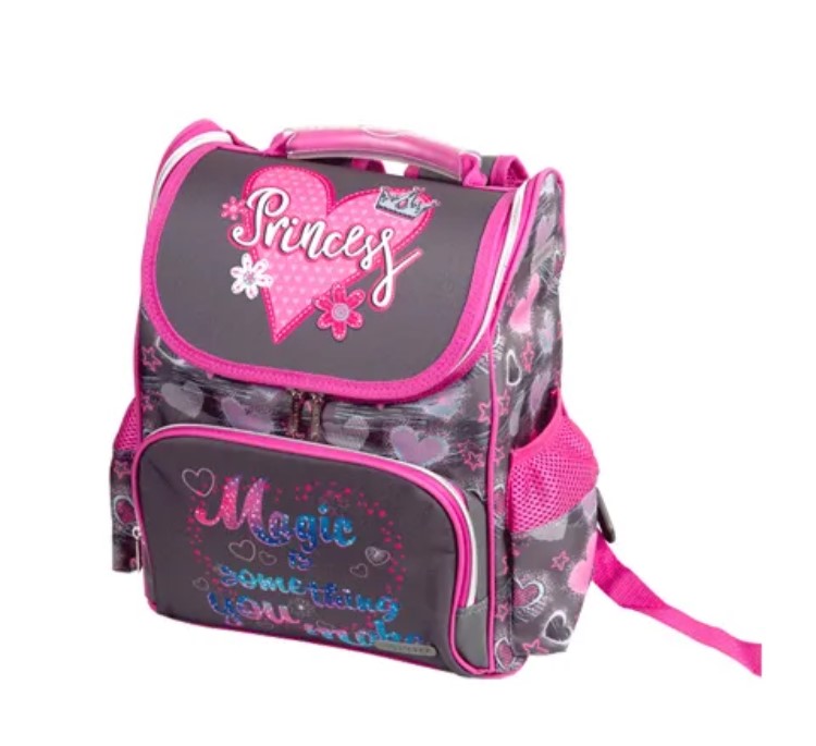 

Ранец deVENTE Lite Princess 7030022, Серый