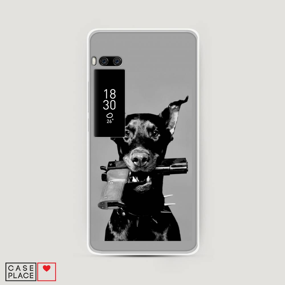 

Чехол Awog "Доберман" для Meizu Pro 7