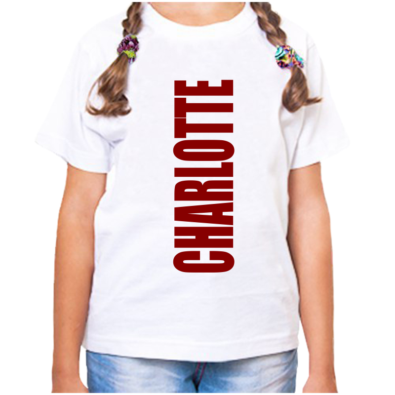 

Футболка девочке белая 28 р-р шарлотта, Белый, fdd_charlotte