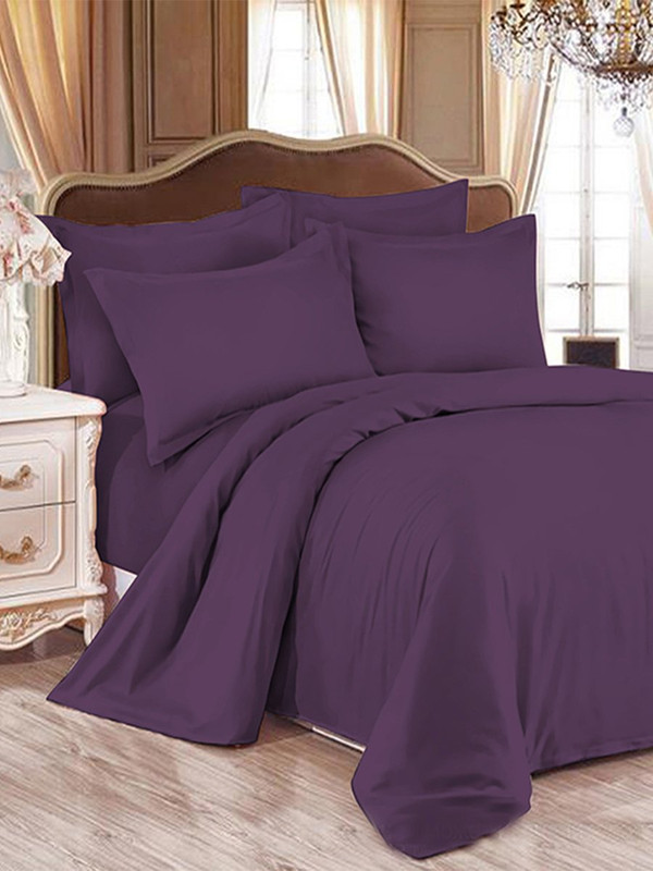 

Пододеяльник Milky Garden "Purple" евро на молнии 200х215 см, Фиолетовый