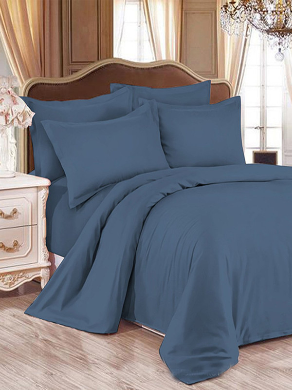 

Пододеяльник Milky Garden "Azul" евро на молнии 200х215 см