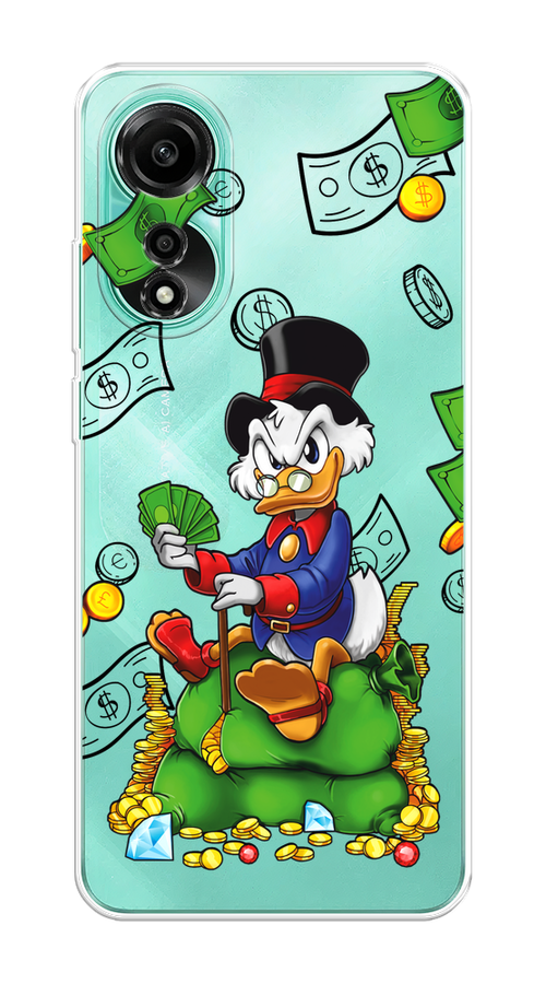 

Чехол Homey на Oppo A78 4G "Scrooge Richness", Черный;синий;зеленый, 2514750-1
