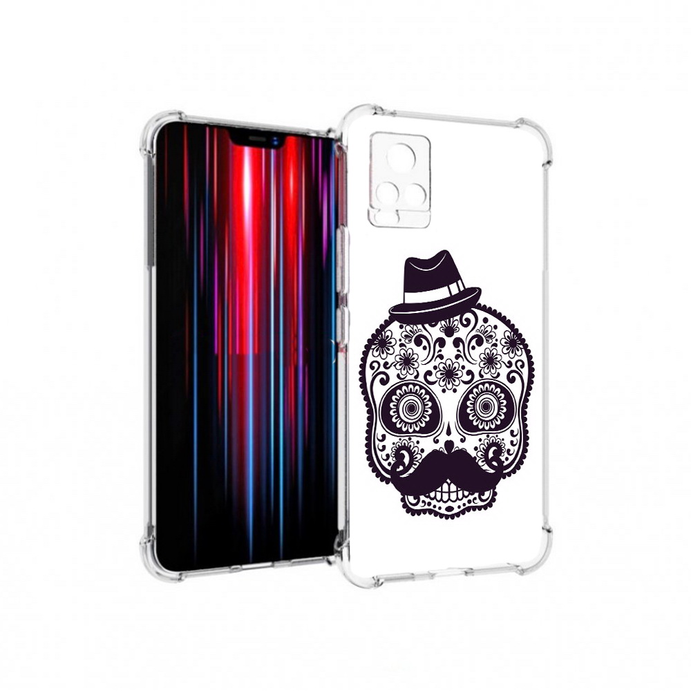 

Чехол MyPads Tocco для Vivo V20 PRO разрисованный скелет (PT226964.386.575), Прозрачный, Tocco