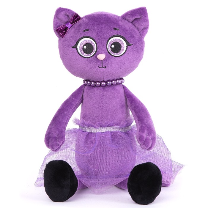 

Мягкая игрушка Кошка Виолетта, 25 см, Фиолетовый