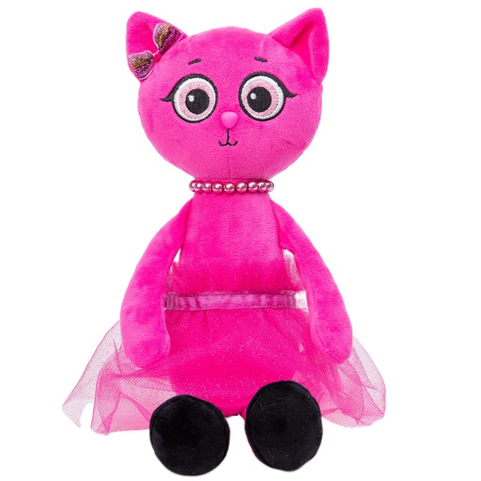 фото Мягкая игрушка «кошка пинки», 25 см kult of toys