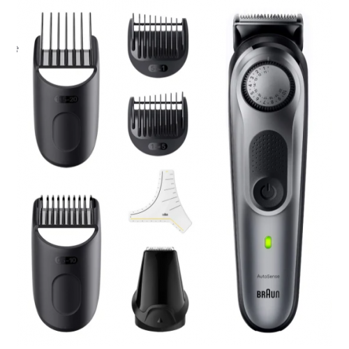 Триммер Braun BT7420 черный триммер для бороды braun bt3940ts бритва gillette