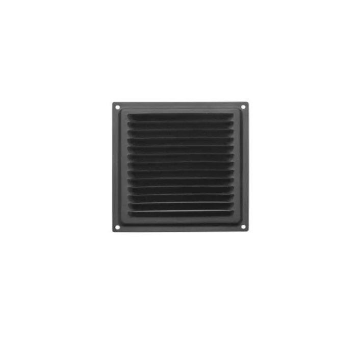 Решетка вентиляционная 150х150, черная (комплект 4 шт)