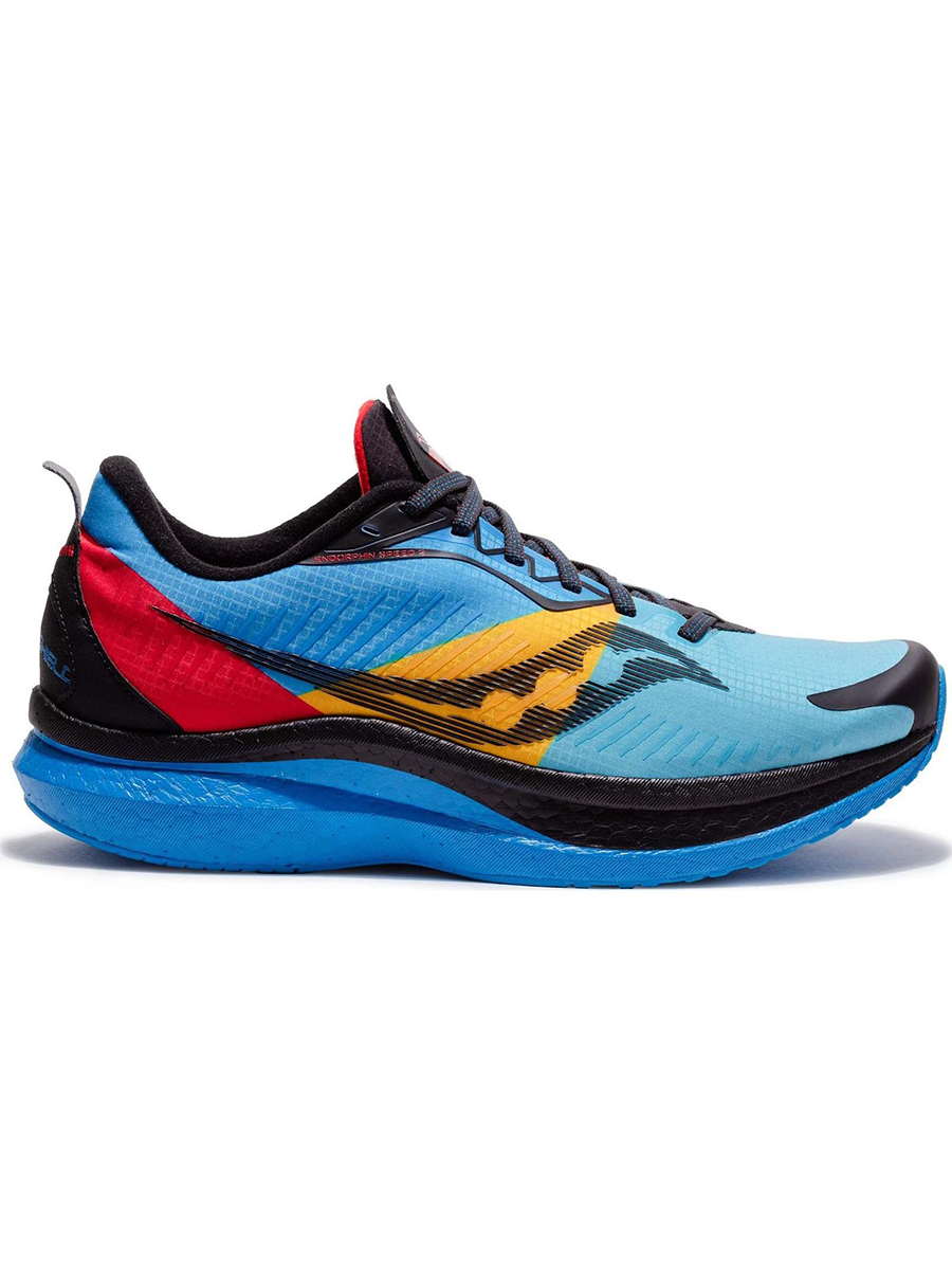 фото Кроссовки мужские saucony endorphin speed 2 runshield голубые 11.5 us