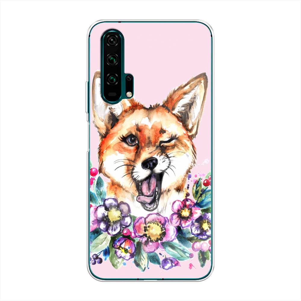 

Чехол Awog на Honor 20 Pro "Подмигивающая лиса", Разноцветный, 69350-10