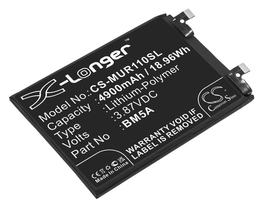 

Аккумуляторная батарея Cameronsino CS-MUR110SL для телефона Xiaomi Redmi Note 11 Pro, 11 P