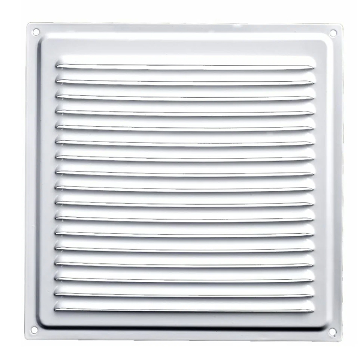 Решетка вентиляционная 200х200 регулируемая, белая (комплект 4 шт)