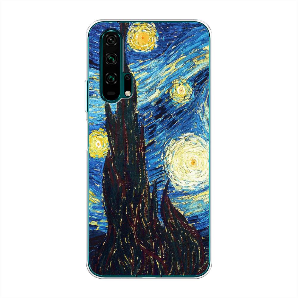 

Чехол Awog на Honor 20 Pro "Ван Гог Звездная ночь", Разноцветный, 69350-9