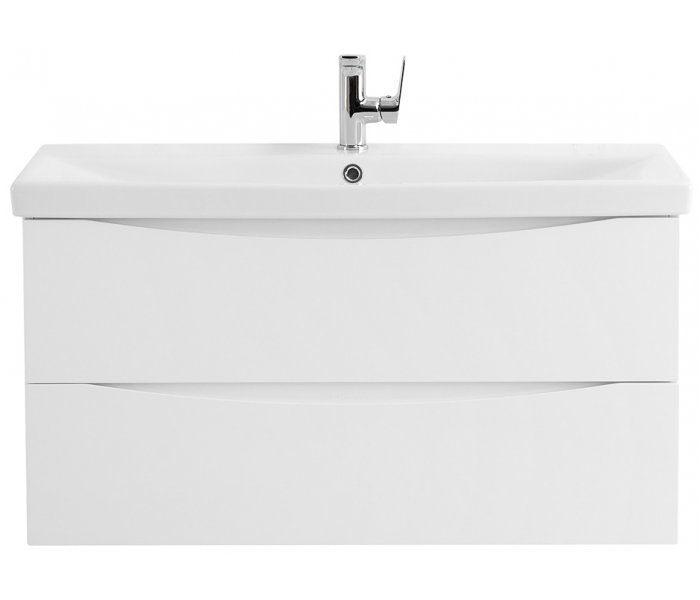 

Тумба с раковиной BelBagno Marino-CER 80-BB-0322-80-LVB Bianco Lucido, Белый, Marino-CER