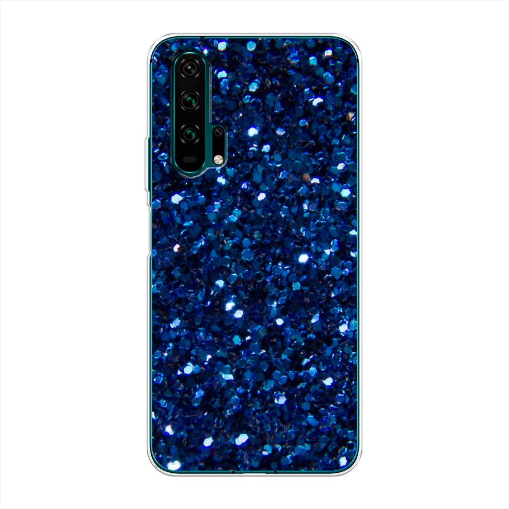 

Чехол Awog "Синие блестки рисунок" для Honor 20 Pro