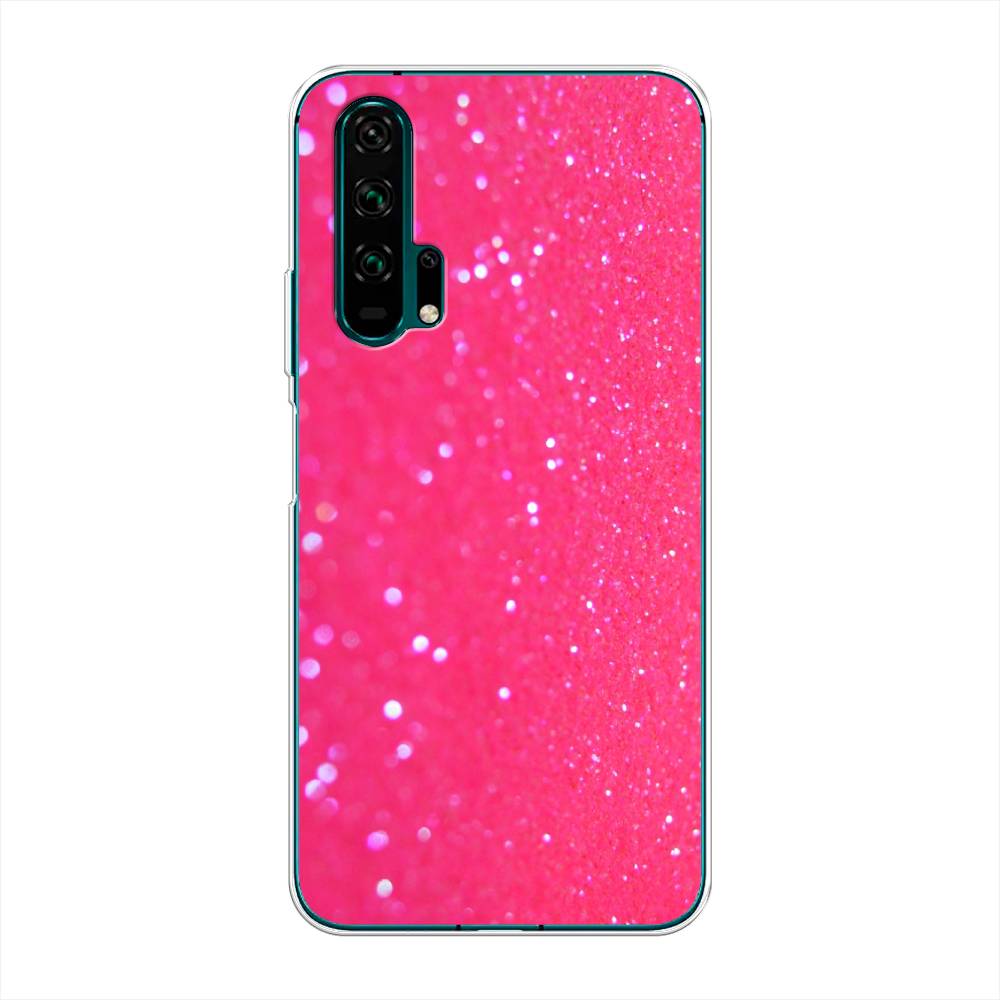 

Чехол Awog "Малиновые блестки рисунок" для Honor 20 Pro
