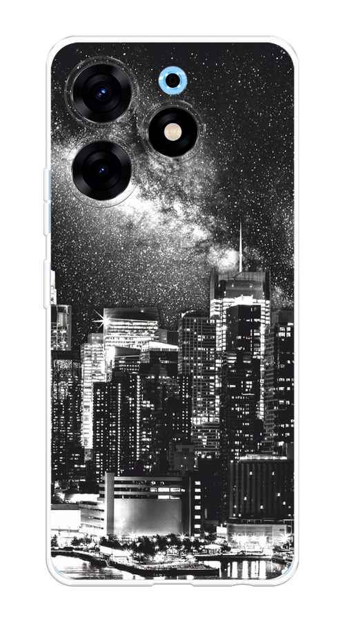 

Чехол Homey на Tecno Spark 10 Pro "Ночной Нью-Йорк", Черный;серый;белый, 303750-1