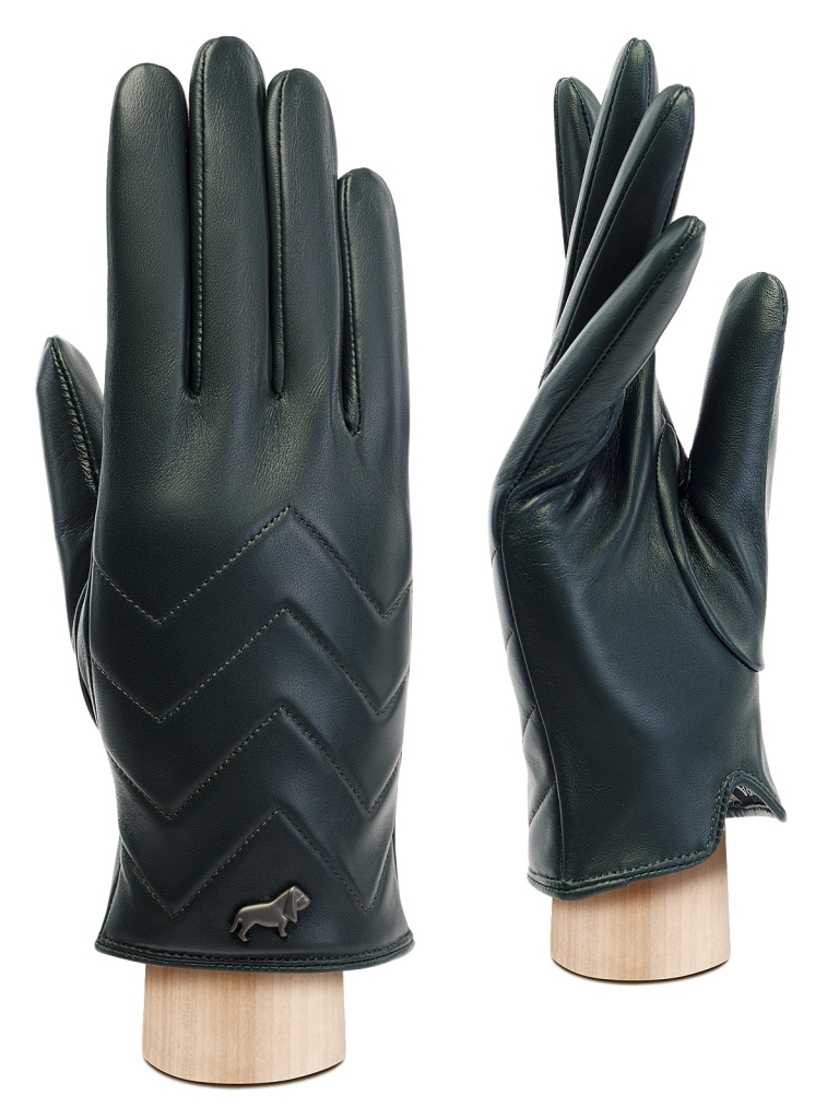 

Перчатки женские Labbra LB-0208 зеленые, Зеленый, LB-0208