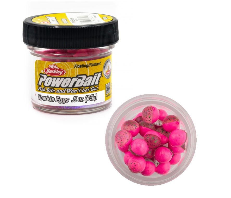 

Искусственная насадка Berkley Powerbait Floating Eggs Garlic Purple Pink чеснок