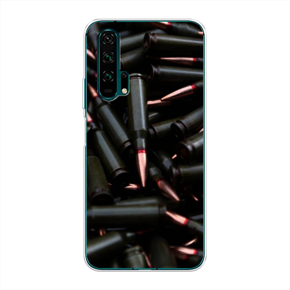 

Чехол Awog на Honor 20 Pro "Пули черные", Разноцветный, 69350-5