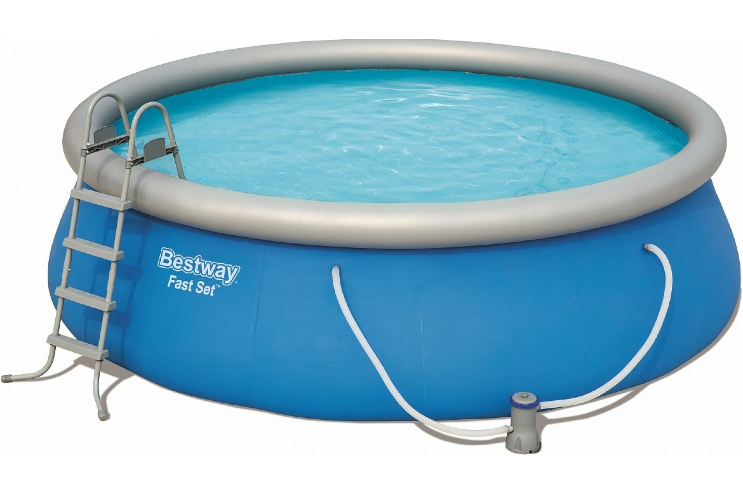 

Бассейн Bestway 57289 457х122 см, 13807 л, фильтр-насос 3028л/ч, тент, лестница.