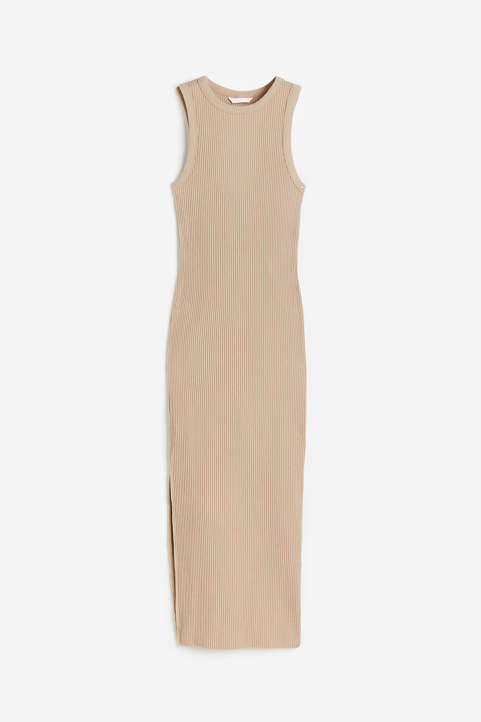 

Платье женское H&M 1166397002 бежевое 2XL, Бежевый, 1166397002