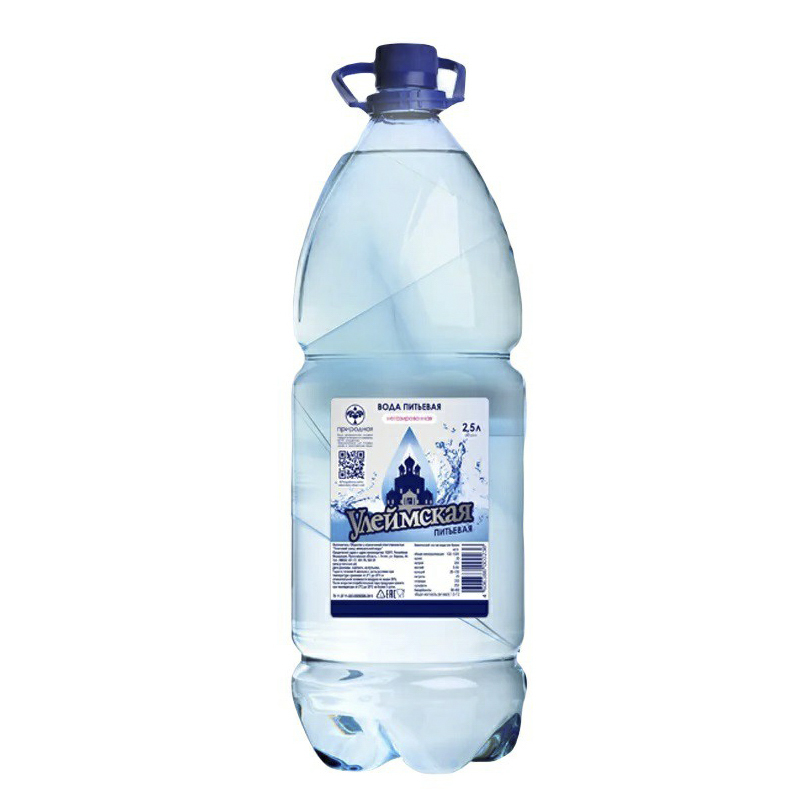 

Вода питьевая Улеймская негазированная 2,5 л