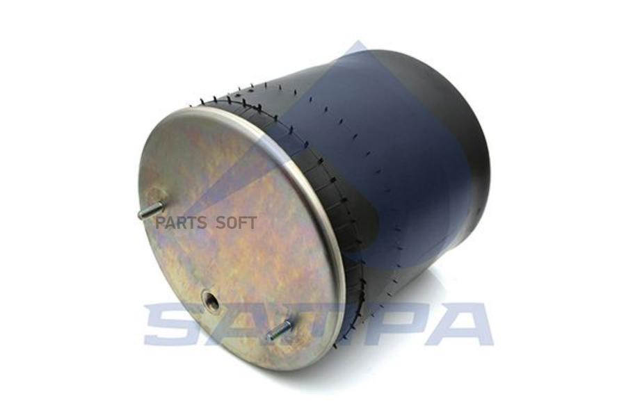 

SP 55942-K пневмопод.со стак. h600 2шп.M12смещ.25. 1отв.штуц.M22. Поршень металл BPW36-1