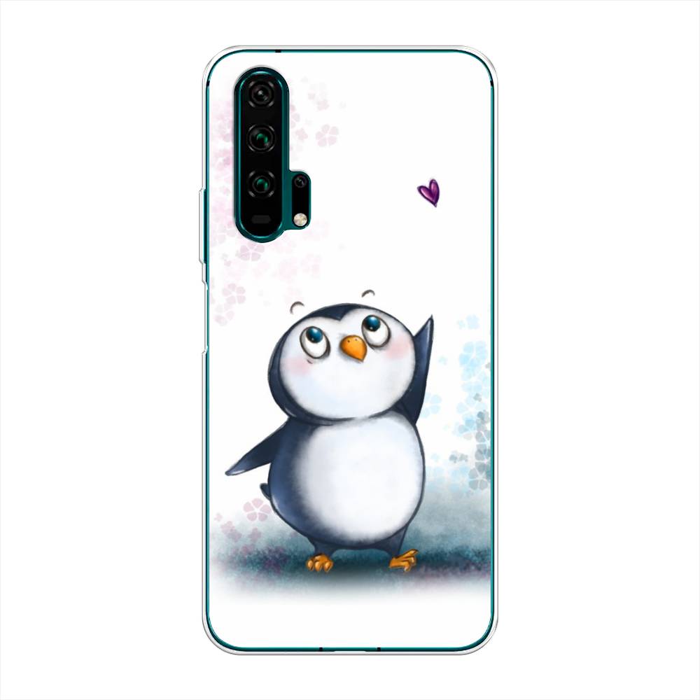 

Чехол Awog на Honor 20 Pro "Пингвин и сердечко", Разноцветный, 69350-1