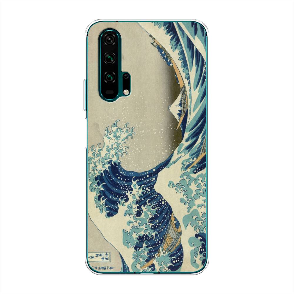 

Чехол Awog на Honor 20 Pro "Большая волна в Канагаве", Разноцветный, 69350-9