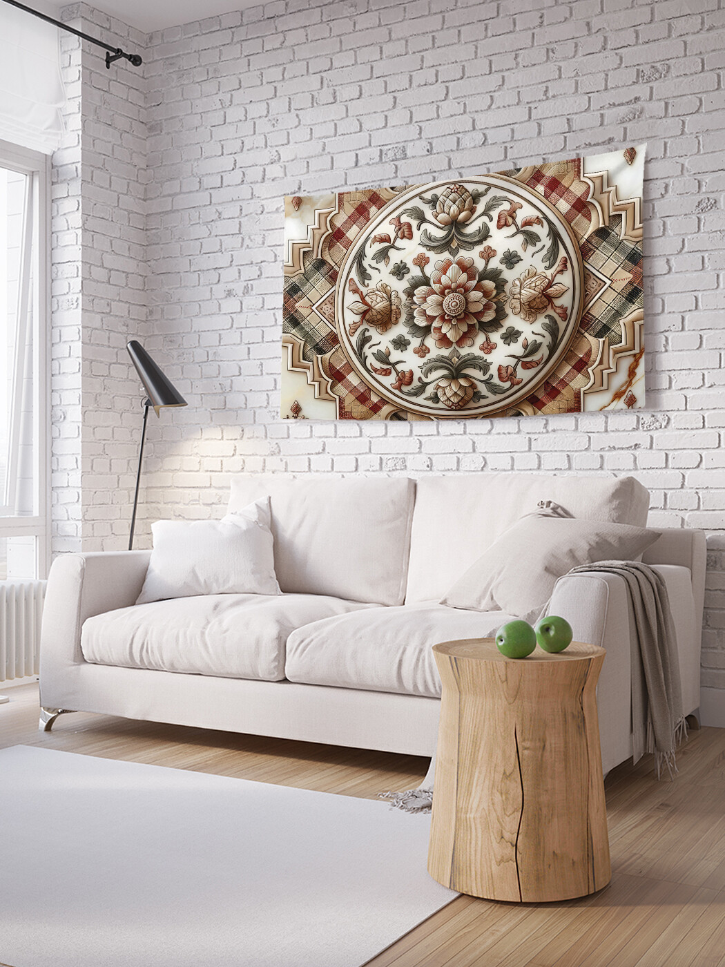 

Фотопанно JoyArty Цветы в узорах 150х200, tpg_sd1154_150x200