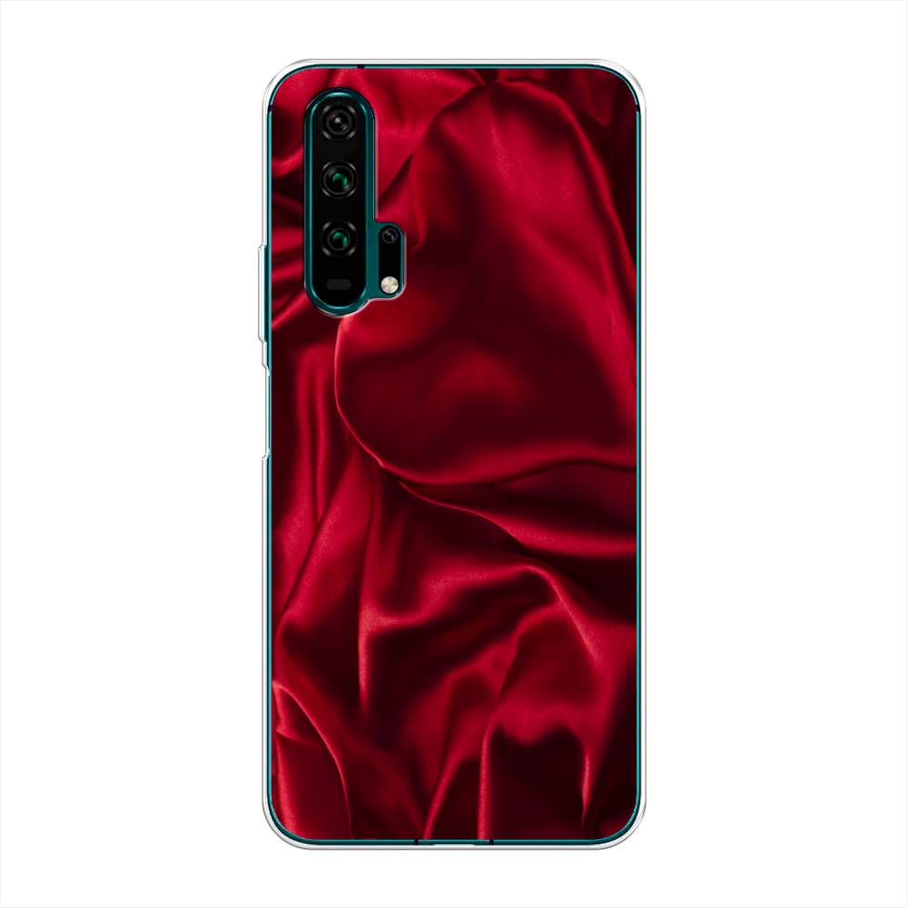 

Чехол Awog на Honor 20 Pro "Текстура красный шелк", Разноцветный, 69350-3