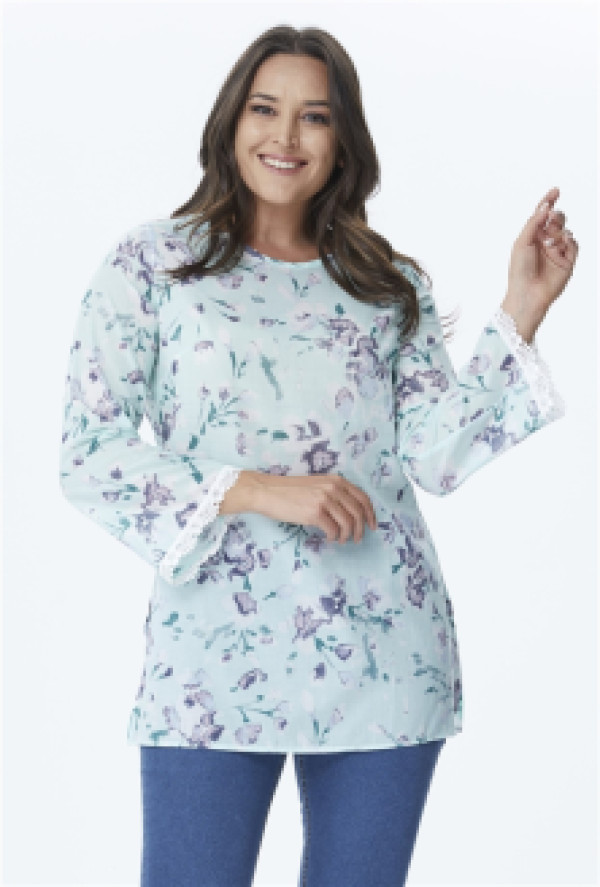 

Туника женская My Line Moda 353 белая 46 (доставка из-за рубежа), Белый, 353