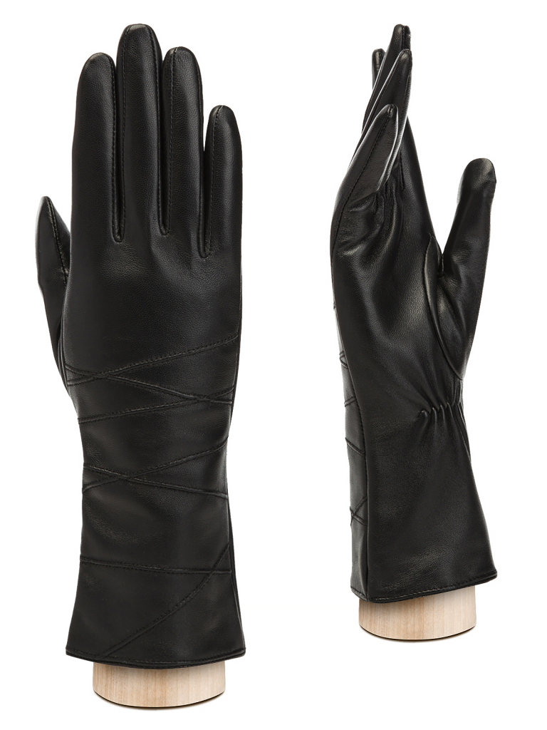 

Перчатки женские Labbra LB-0639 черные, Черный, LB-0639