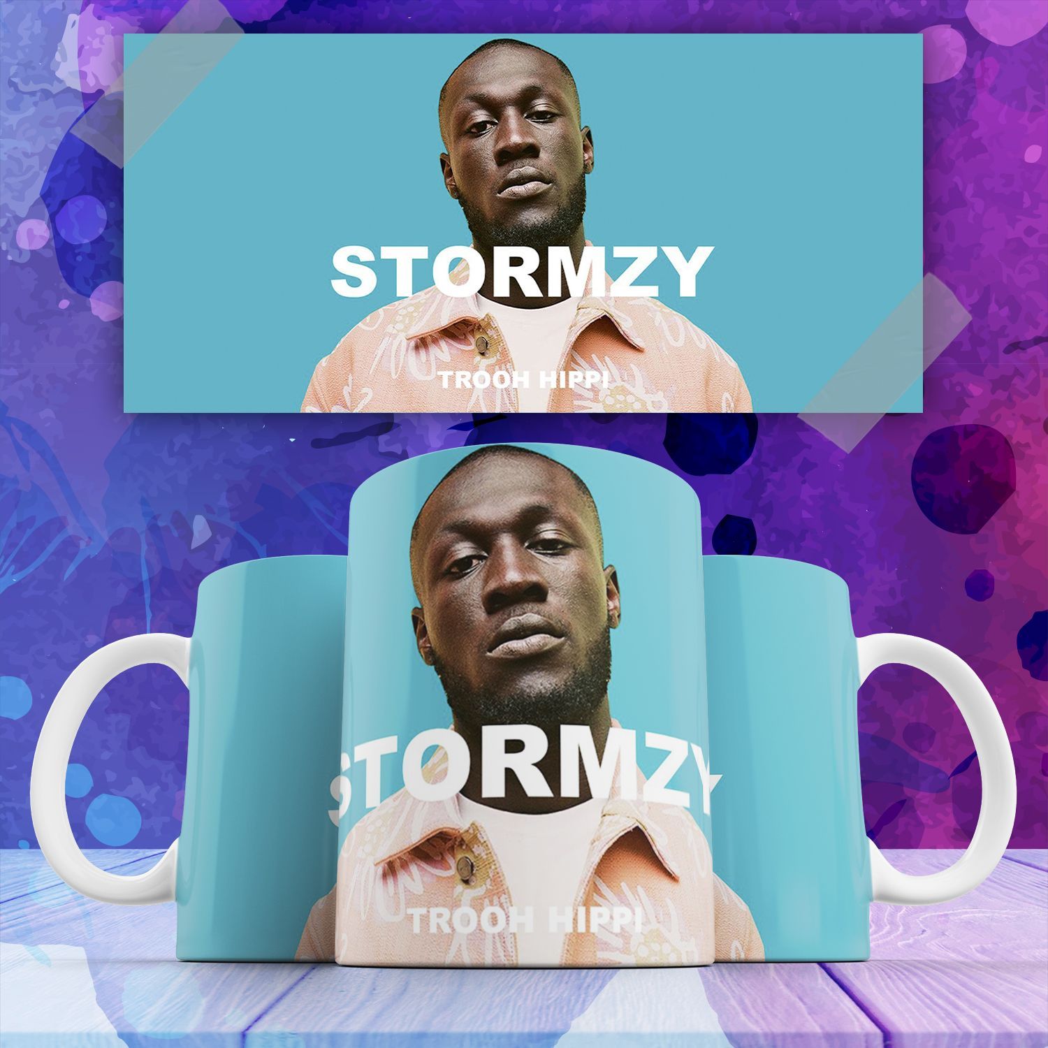 

Кружка Stormzy Хип-хоп И Грайм-музыкант С Принтом, 330мл, Кружка Stormzy хип-хоп и грайм-музыкант с принтом 330 мл